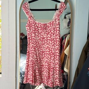 Large cutie pie heart dress never worn
